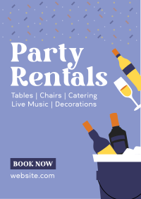 Party Services Flyer Image Preview