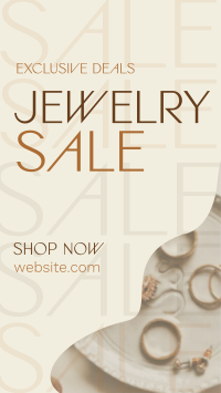 Organic Minimalist Jewelry Sale Video Image Preview