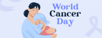 Cancer Day Patient Facebook cover Image Preview