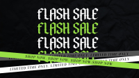 Gothic Flash Sale Facebook Event Cover Design