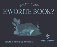 Book Choice Facebook Post Design