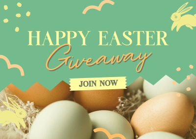 Quirky Easter Giveaways Postcard Image Preview