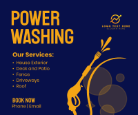 Power Wash Services Facebook post Image Preview