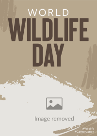 Wildlife Conservation Poster Design