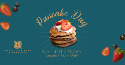 Pancakes & Berries Facebook ad Image Preview