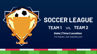 Soccer League Facebook event cover Image Preview