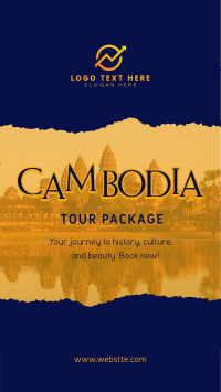 Cambodia Travel Instagram reel Image Preview