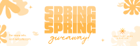 Spring Giveaway Twitter header (cover) Image Preview