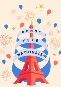 Bastille Day Celebration Flyer Image Preview