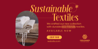 Sustainable Textiles Collection Twitter post Image Preview