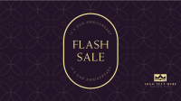 Anniversary Flash Sale Facebook Event Cover Design