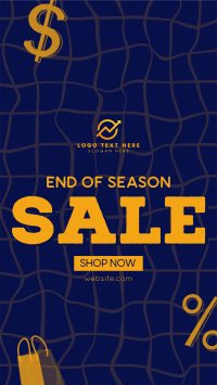 End of Season Sale Facebook Story Design