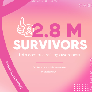 Cancer Survivor Instagram post Image Preview