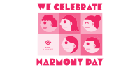 Tiled Harmony Day Twitter post Image Preview