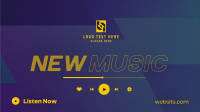 Bright New Music Announcement Animation Image Preview