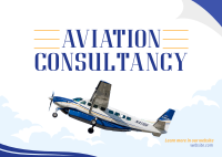 Aviation Pilot Consultancy Postcard Image Preview