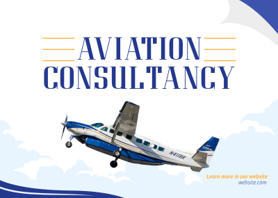 Aviation Pilot Consultancy Postcard Image Preview