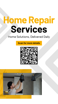 Home Repair Services Facebook Story Design