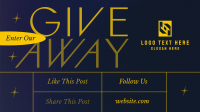 Generic Giveaway Facebook event cover Image Preview