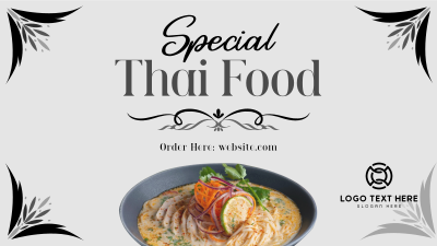 Special Thai Food Facebook event cover Image Preview