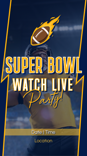 Super Bowl Live Instagram story Image Preview