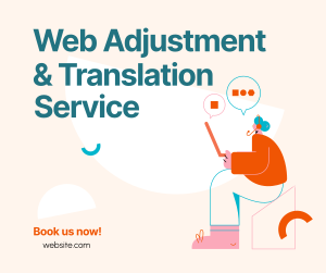 Web Adjustment & Translation Services Facebook post Image Preview