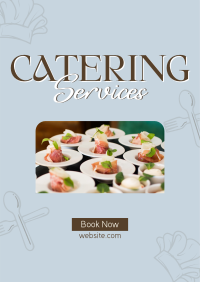 Food Catering Business Poster Design