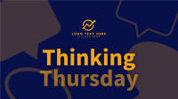Minimalist Thinking Thursday Animation Design