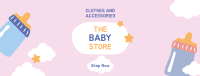 The Baby Store Facebook cover Image Preview