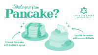 Classic and Souffle Pancakes Facebook Event Cover Design