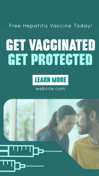 Simple Hepatitis Vaccine Awareness Instagram story Image Preview