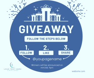 Simple Giveaway Facebook post Image Preview