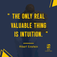 Intuition Philosophy Instagram Post Design