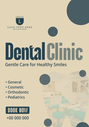 Professional Dental Clinic Flyer Image Preview