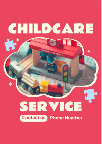 Childcare Daycare Service Flyer Image Preview
