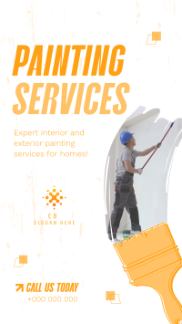 Expert Home Painters Facebook Story Design