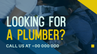 Modern Clean Plumbing Service Facebook event cover Image Preview