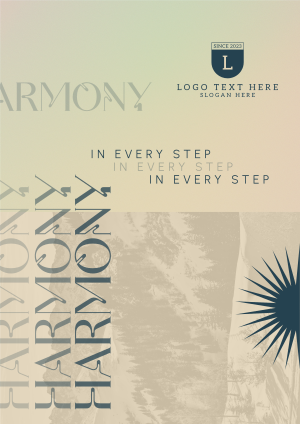 Harmony in Every Step Flyer Image Preview