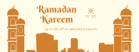 Ramadan Sale Facebook Cover Image Preview