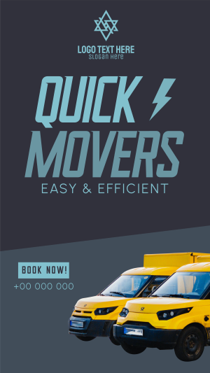 Quick Movers Instagram story Image Preview