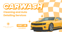 Carwash Cleaning Service Facebook Ad Design