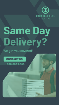 Professional Delivery Service TikTok Video Preview