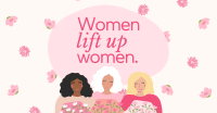Women Lift Women Facebook Ad Design