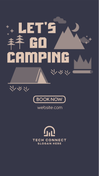 Camp Out Facebook story Image Preview