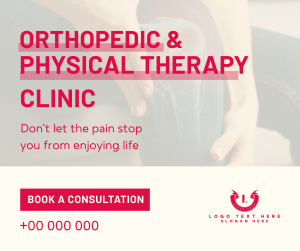 Orthopedic and Physical Therapy Clinic Facebook post Image Preview