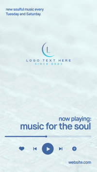 Soulful Music Facebook Story Design