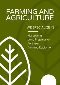 Farming and Agriculture Poster Image Preview