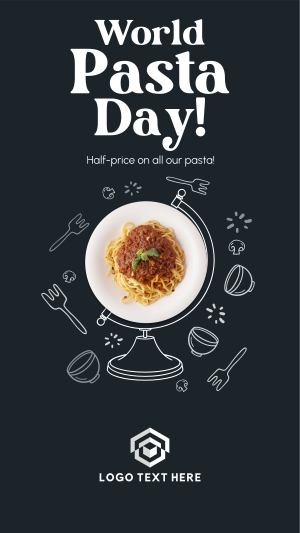 Globe Pasta Instagram story Image Preview