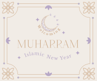 Happy Muharram New Year Facebook Post Design