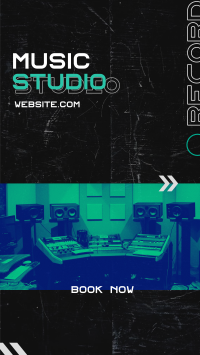 Music Studio Instagram Story Design